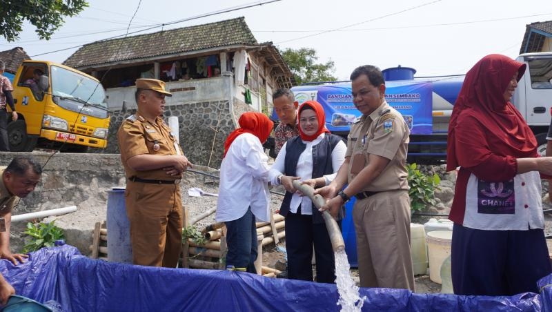 Tirta Bumi Serasi & TP PKK Kab Semarang Kolaborasi dalam memberikan Bantuan Air Bersih dan Sembako