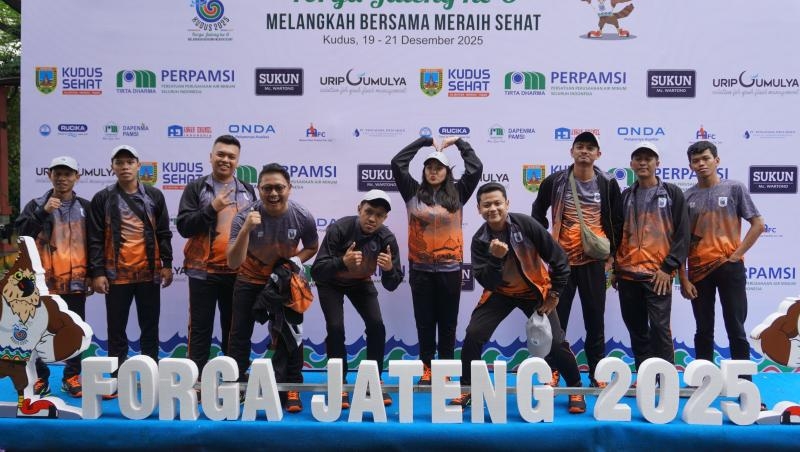 Perumda Air Minum Tirta Bumi Serasi Kabupaten Semarang Ikuti Forga Jawa Tengah ke-8 di Kudus