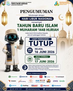 PENGUMUMAN LAYANAN LOKET PEMBAYARAN