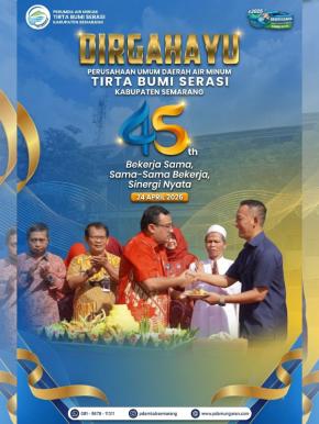 Tirta Bumi Serasi Peringati HUT ke 45