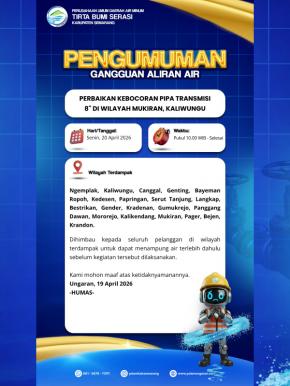 Perbaikan Kebocoran Pipa Transmisi 8" Di Wilayah Mukiran, Kaliwungu.